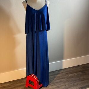 Mossimo Supply Co. Asymmetrical Blue Dress